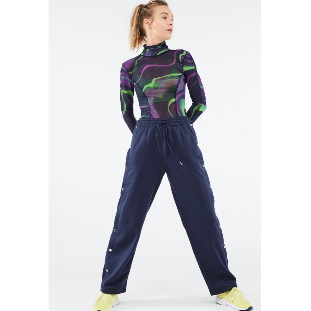 Like New Fabletics Break Away Teack Pants